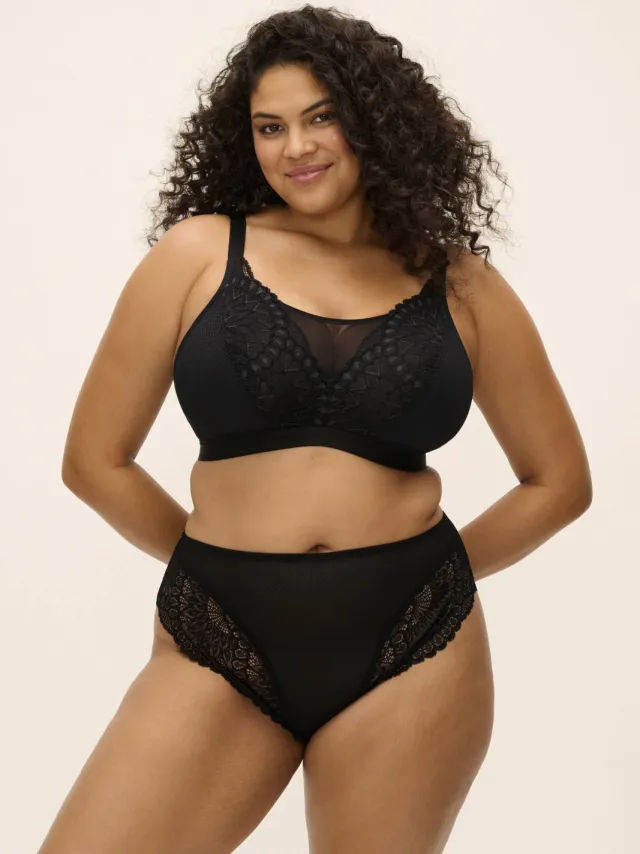Elomi Tiernie bralette zwart