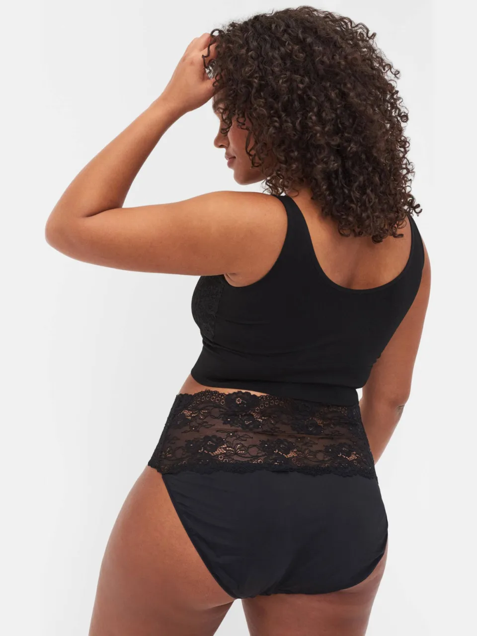 Zizzi LCARA slip zwart, foto 3