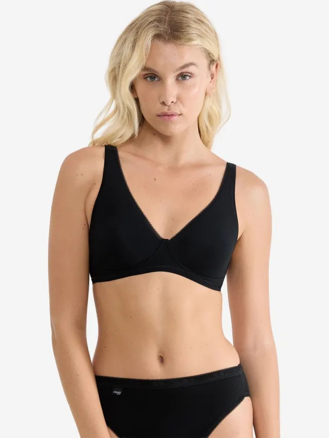 Sloggi Bügelloser BH Originals Basic H Zwart