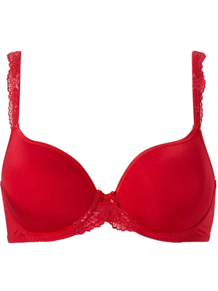 Lingadore Daily voorgevormde t-shirt bh rood, foto 2