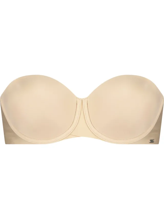 Hunkemöller Dames Lingerie Voorgevormde strapless beugel bh Jane - Beige
