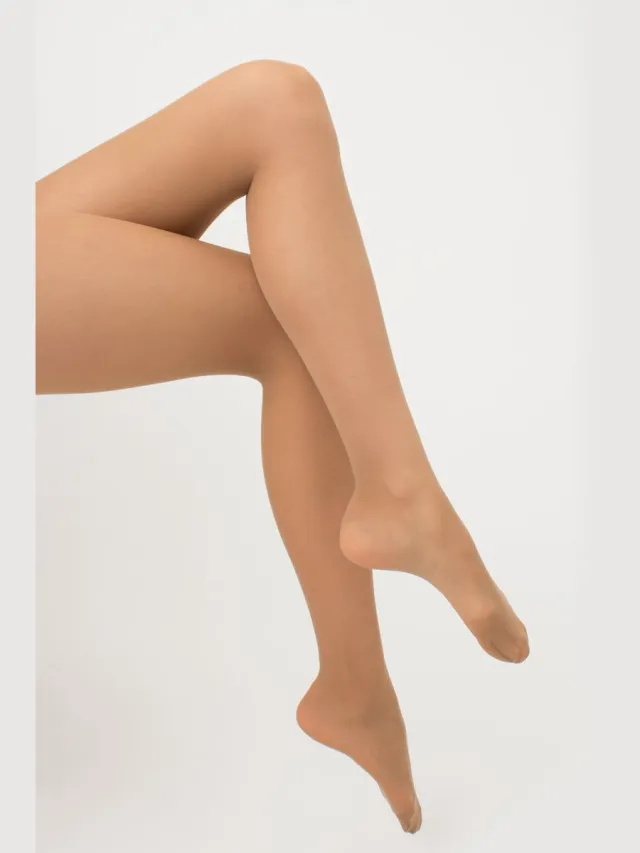 Giulia Infinity 15 denier - Dunne panty met koeleffect - Caramel - Medium