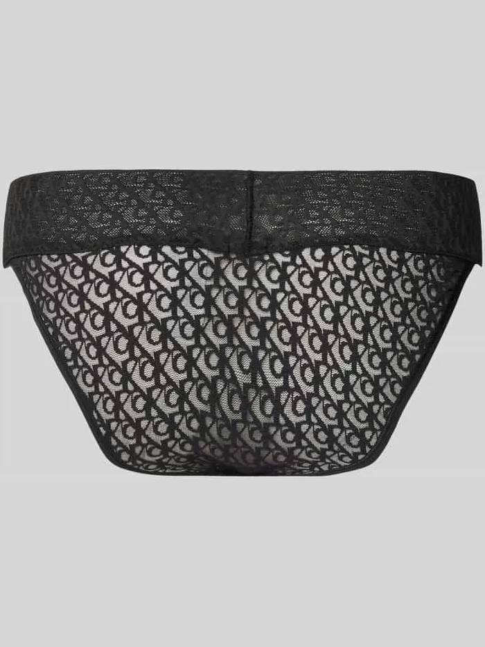 Calvin Klein Slip met kanten details zwart, foto 2