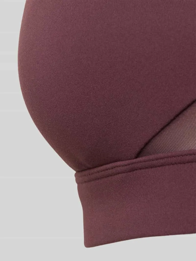 Fabletics Sport bh met semitransparante gedeelten model 'Pureluxe' bordeaux, foto 3