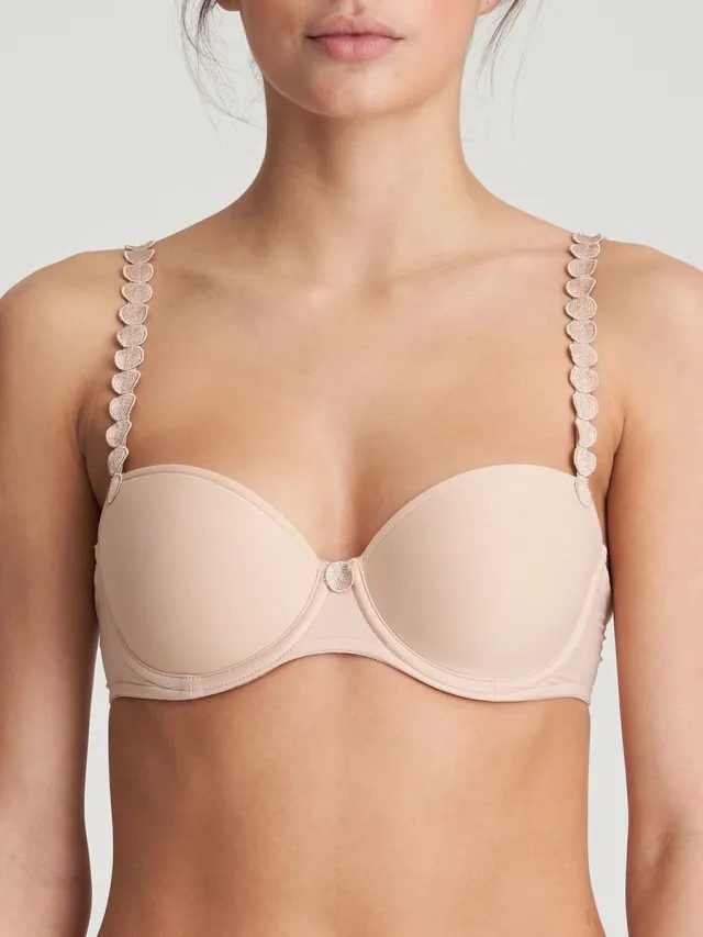 Marie Jo Tom Voorgevormde Balconette Bh 0120829 Caffe Latte - maat EU 85D / FR Huid