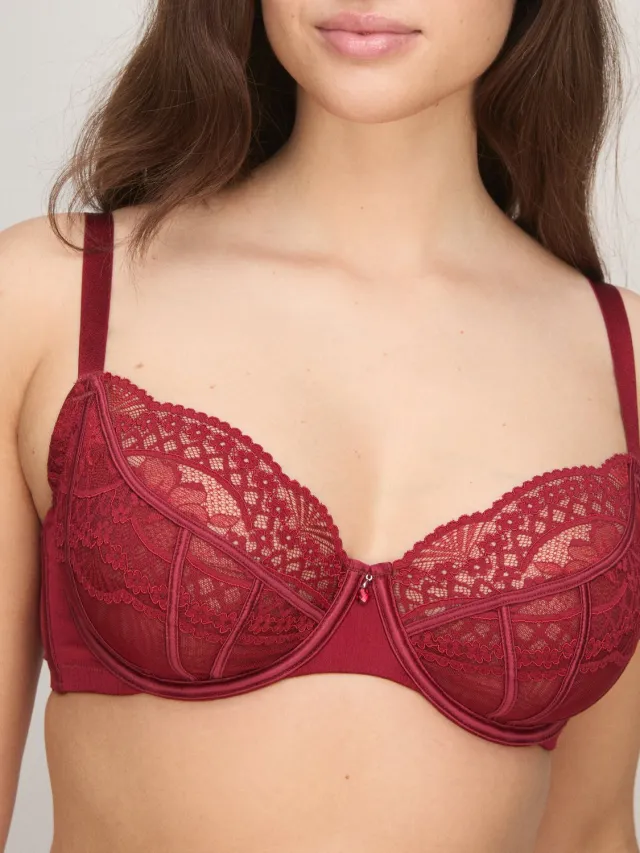 Hunkemöller Niet-Voorgevormde Beugel Bh Tosca Rood