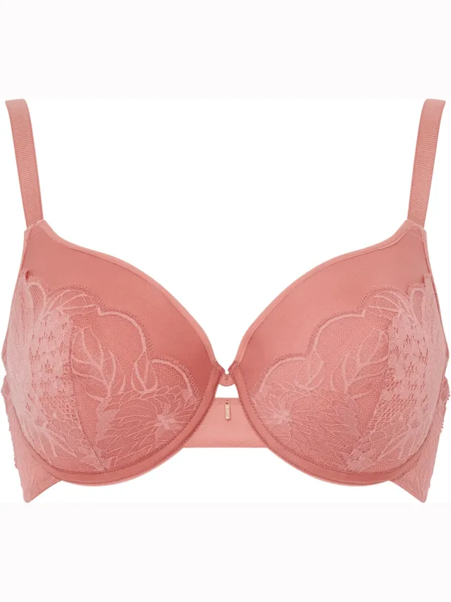 ESOTIQ Midnight Flowers - Voorgevormde beha - Roze
