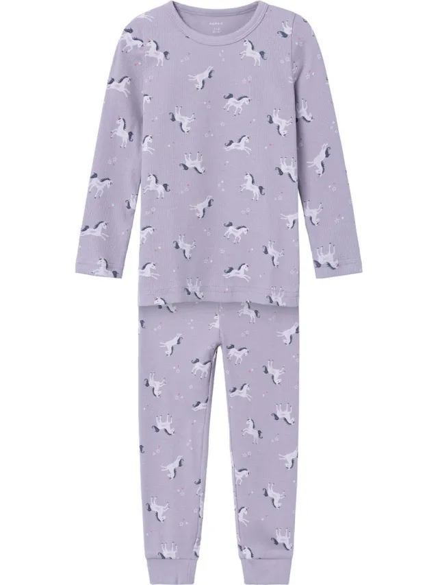 NAME IT Pyjama Eenhoorn Lavender Aura