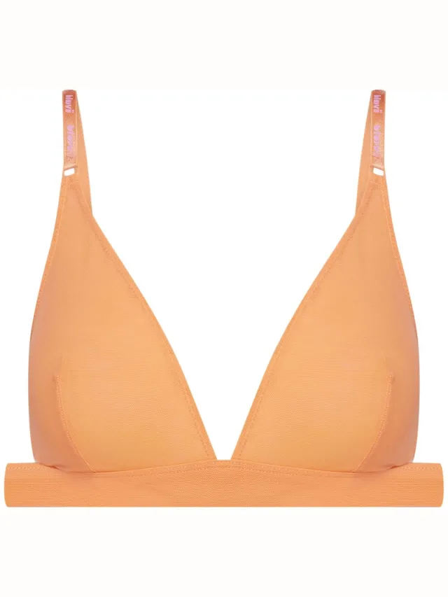 Bloovii Saoui - Bralette - Oranje - Meshmateriaal - Verstelbare bandjes Oranje;Roze