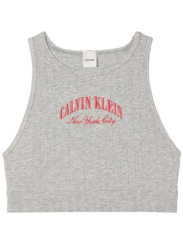 Calvin Klein Unlined Bralette grijs