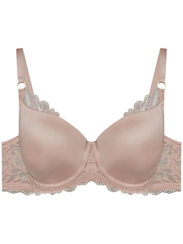 ESOTIQ Notty - Beha - Beige - Voorgevormde cups - Met beugels