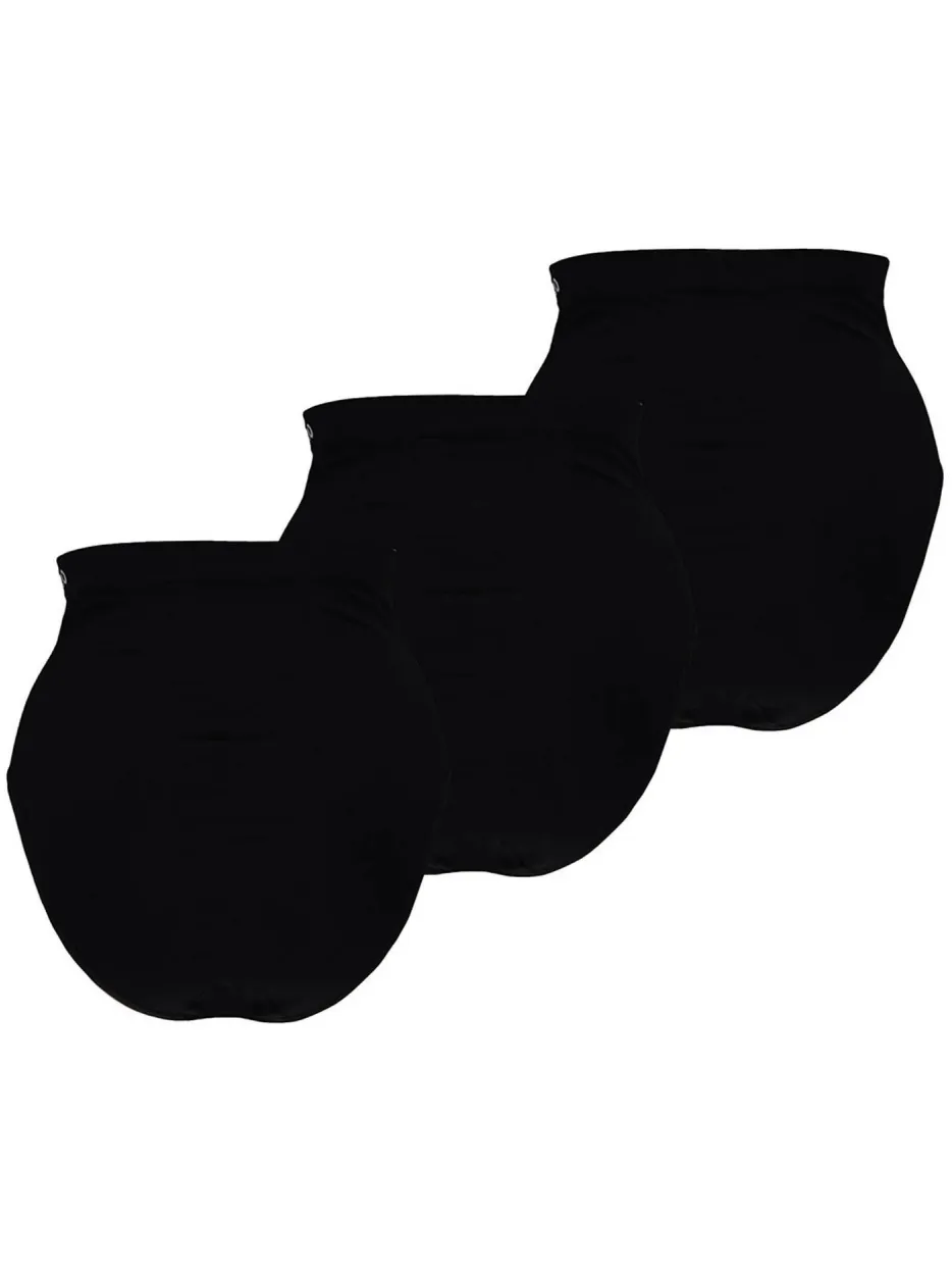 Apollo high waist slip bamboe zwart