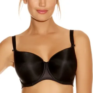 Fantasie Smoothing voorgevormde T-shirt bh zwart Beige,Zwart