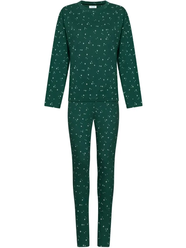 Rebelle MyRebelle - Cozy - Pyjama - Katoen - Groen