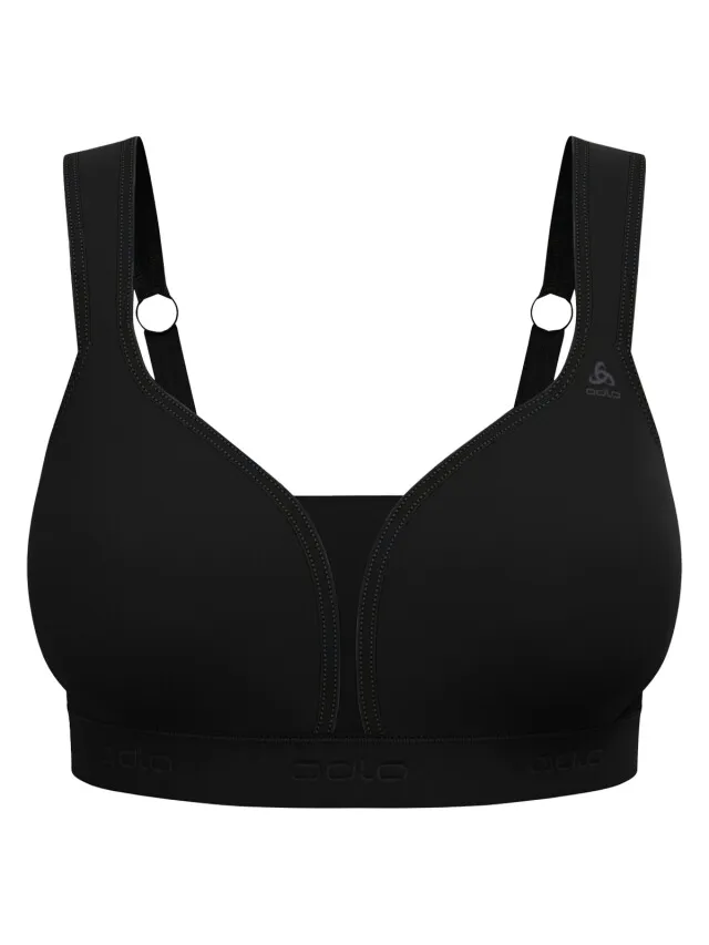 Odlo Gevoerde sportbeha Zwart