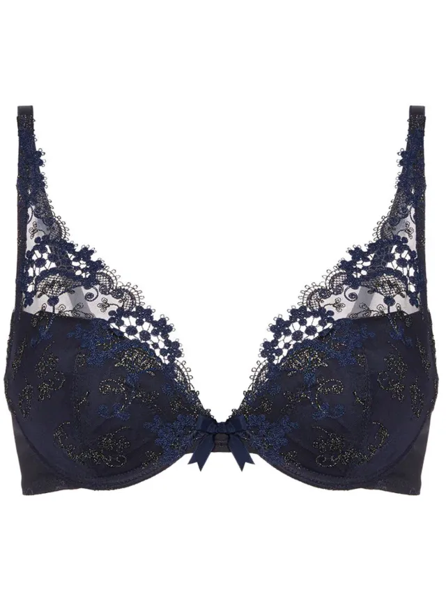 Simone Pérèle Wish Push-Up Triangel BH Sapphire - Blauw