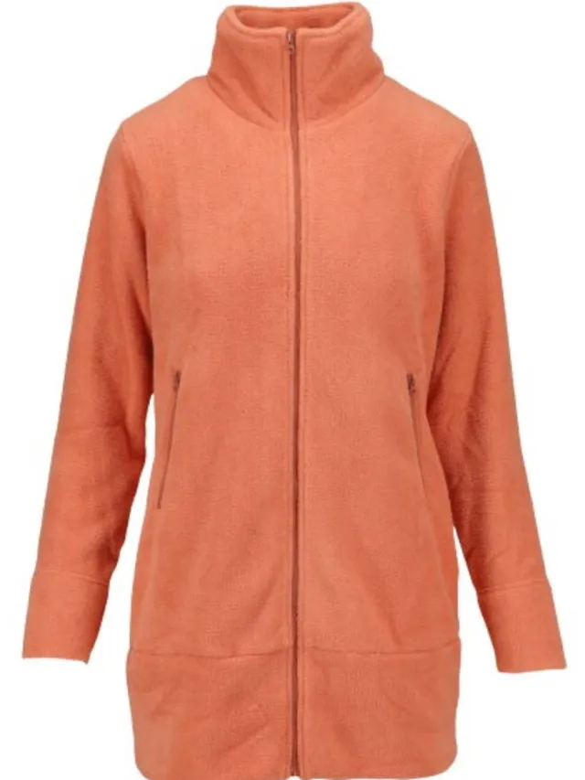 Ringella Fluweelzachte dames vest terracotta Ringella - Oranje - Maat - 38