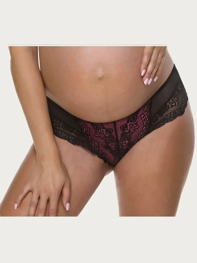Lupoline Slip Black Pink