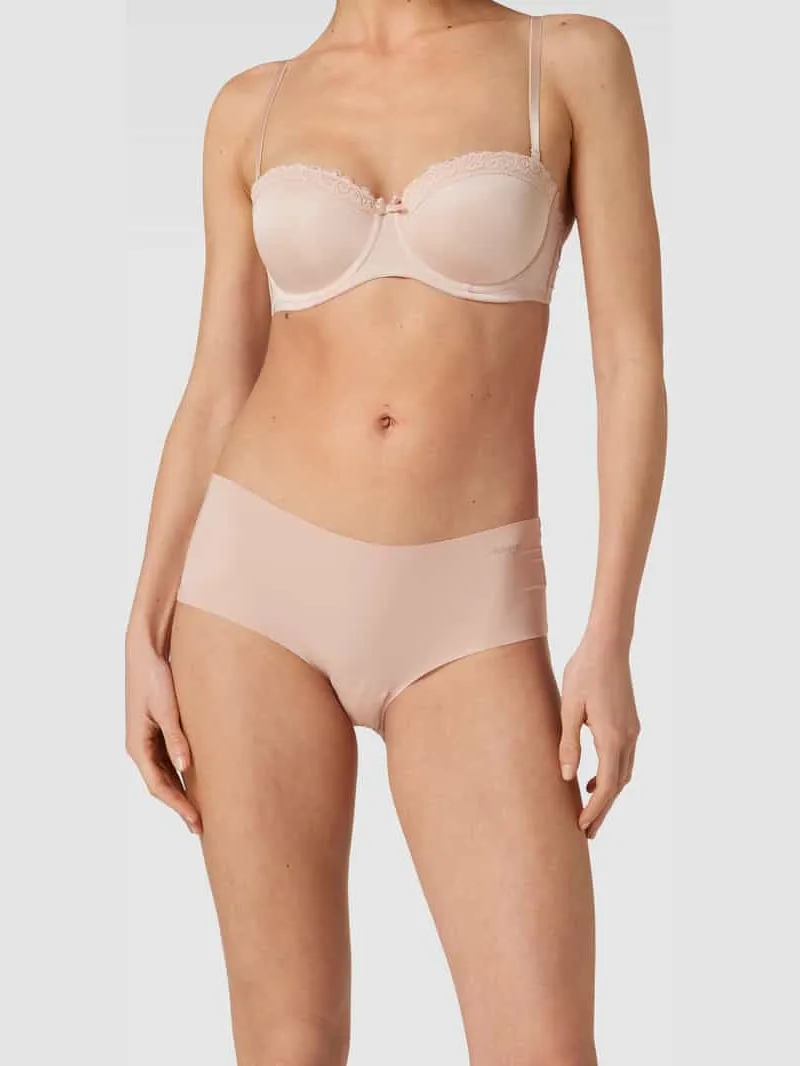 Sloggi Onderbroek met labeldetail, model 'ZERO MICROFIBRE' Beige