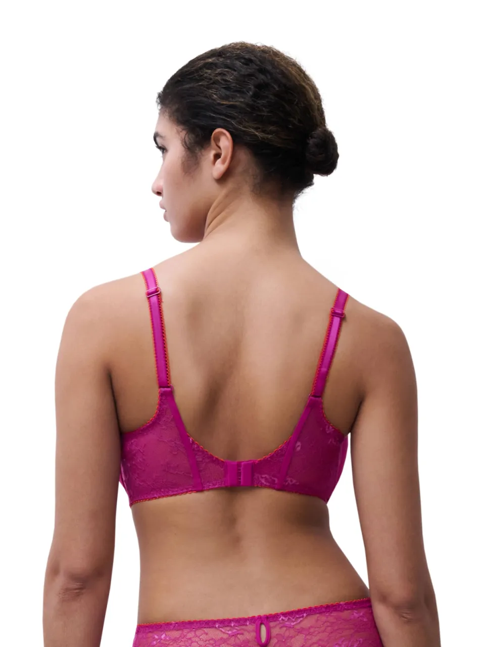 Chantelle Pulp Kiss voorgevormde plunge bh fuchsia, foto 4