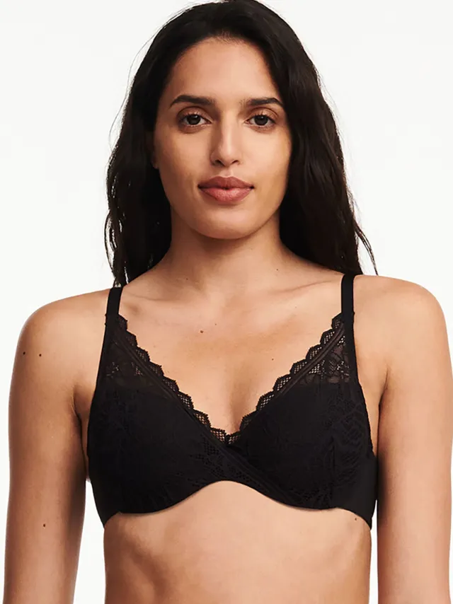 Chantelle EasyFeel voorgevormde beugelbh Floral Touch zwart