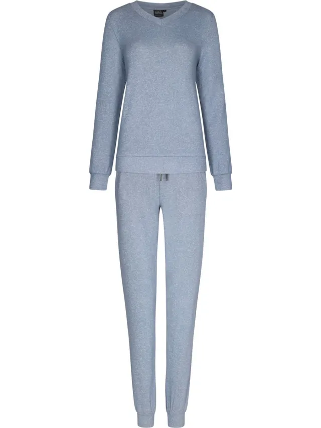 Pastunette 24-7 - Huispak Alice - Dames - Blauw - Viscose mix