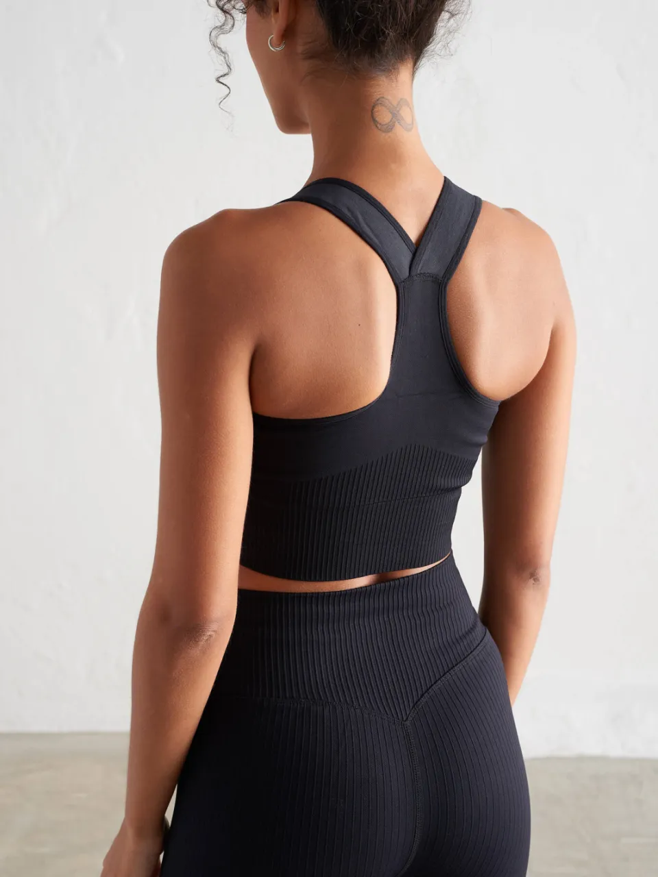 Aim'n sport-bh rib hight support - zwart, foto 3