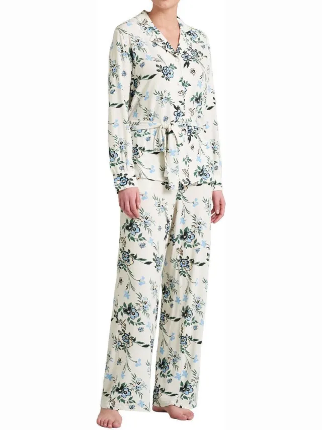 Schiesser Golden Harvest – Pyjama – 175537 – Vanilla - 40