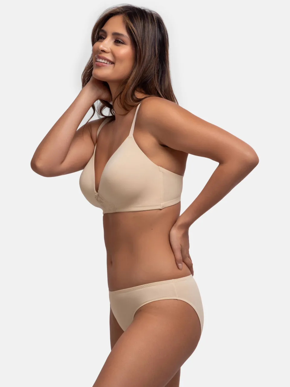 Dorina Michelle voorgevormde bh zonder beugel beige, foto 6