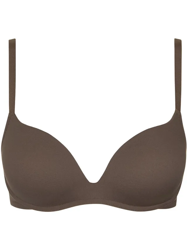 Lisca Push-up BH zonder beugel Maya cacao
