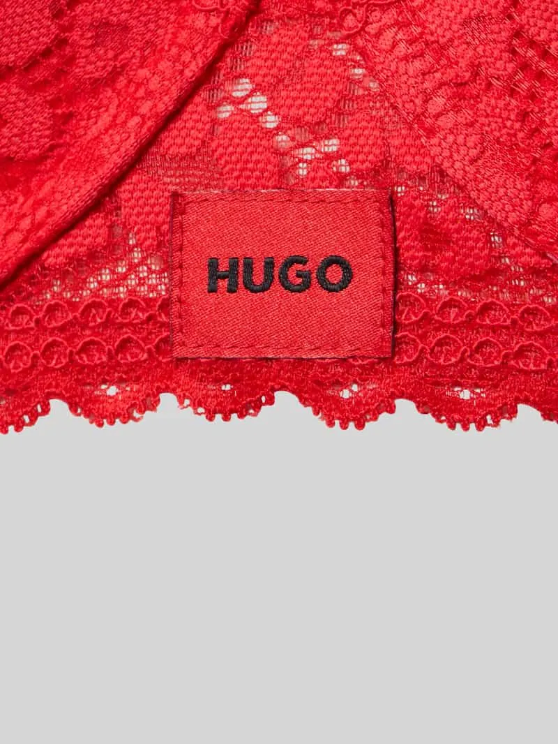 Hugo bh met kant model 'SAVANA' rood, foto 3