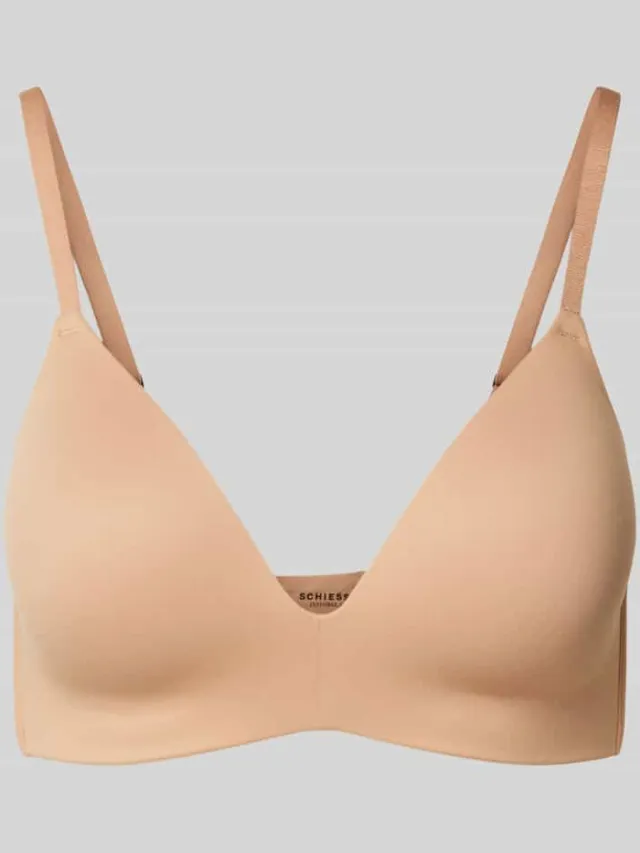 Schiesser Soft-beha met verstelbare bandjes Beige