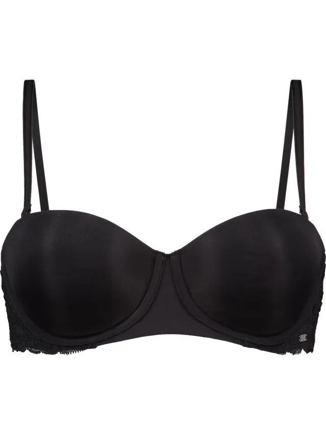Hunkemöller Voorgevormde BH Angie balcony fit - zwart black