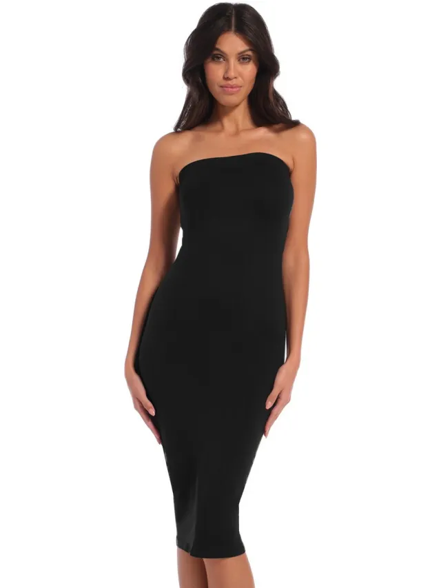 MAGIC Bodyfashion Bodycon Skirt/Dress Dames Onderrok - Zwart