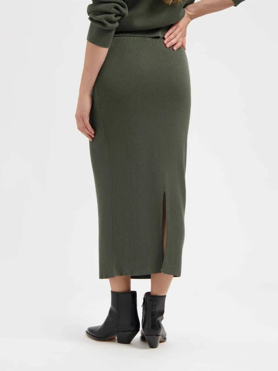 Kuyichi dames vegan Rok Keira Groen, foto 2