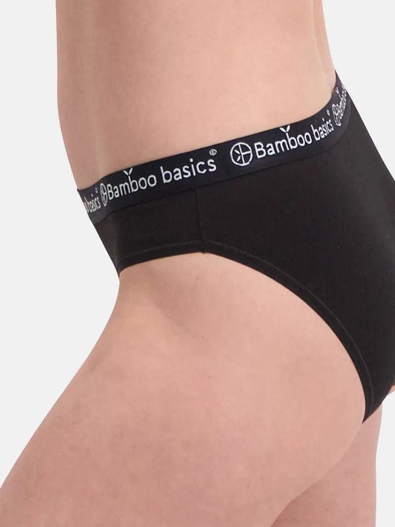 Bamboo Basics Yara slip zwart, foto 6