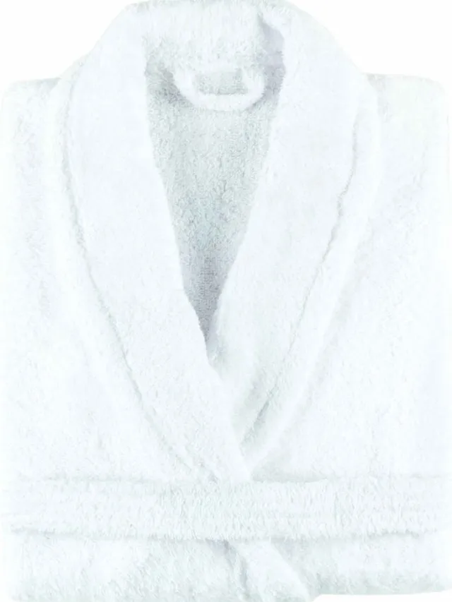 Sorema Badjas - New Plus Shawl Collar - White Wit
