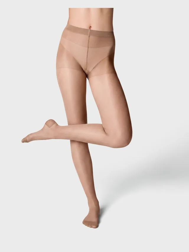 HEMA Panty light support 40 denier glans poeder
