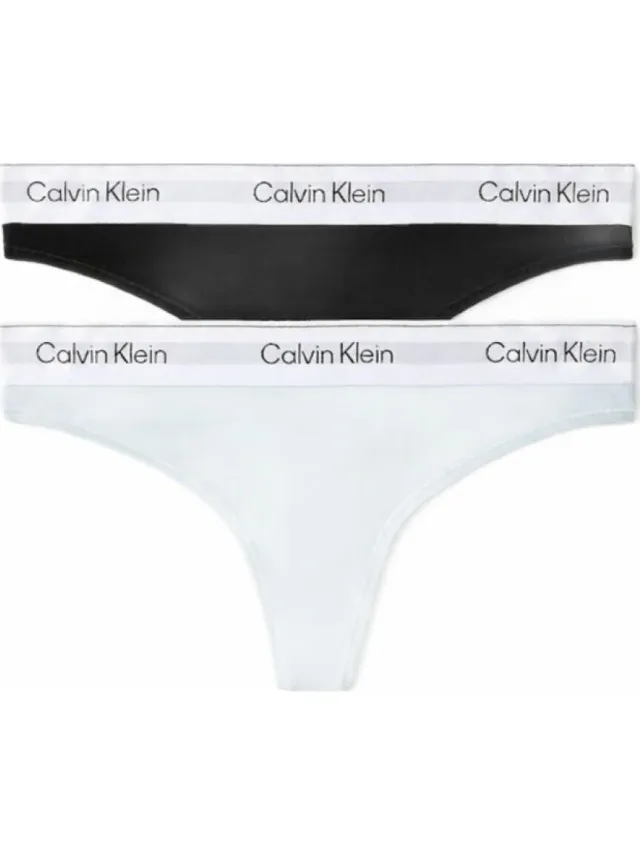 Calvin Klein Strings Calvin Klein Jeans Lv00qf8834 Thong 2pk Multicolour