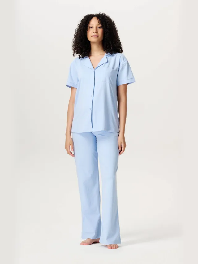 Noppies Wiza pyjamabroek lichtblauw