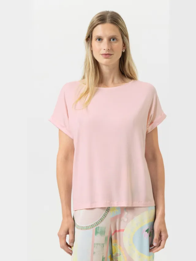 Mey T-shirt Serie Pure Chic Bonbon Pink roze
