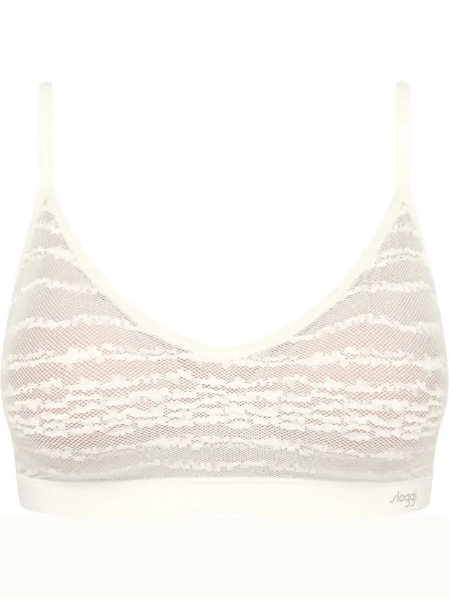 Sloggi FREE Evolve PU Lace Dames Beha - WIT