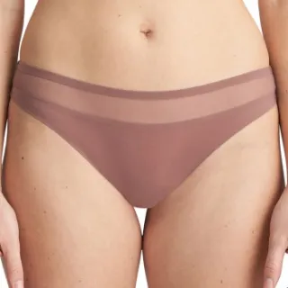 Marie Jo Louie thong roze Lila,Zwart,Roze
