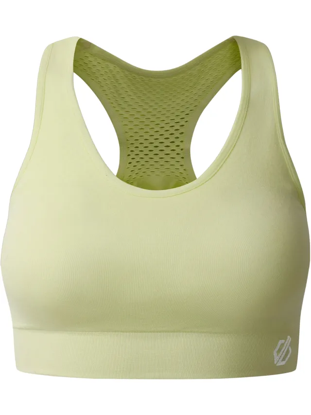 Dare 2b Dames/Dames Dont Sweat It II Sportbeha (Vlinder Groen) Limoengroen