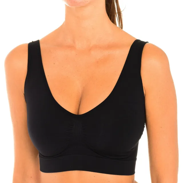Intimidea 110577 push-up bh zwart