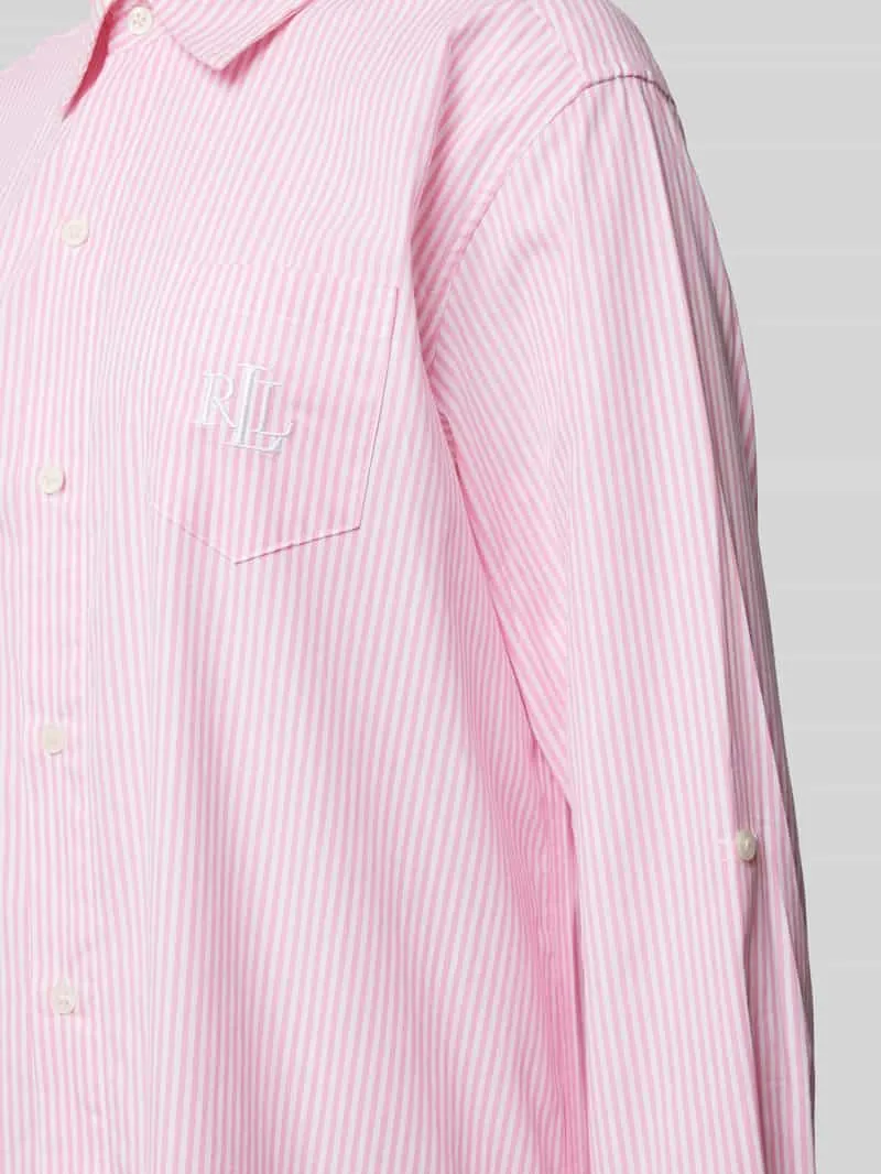 Lauren Ralph Lauren Nachthemd met borstzak roze, foto 3