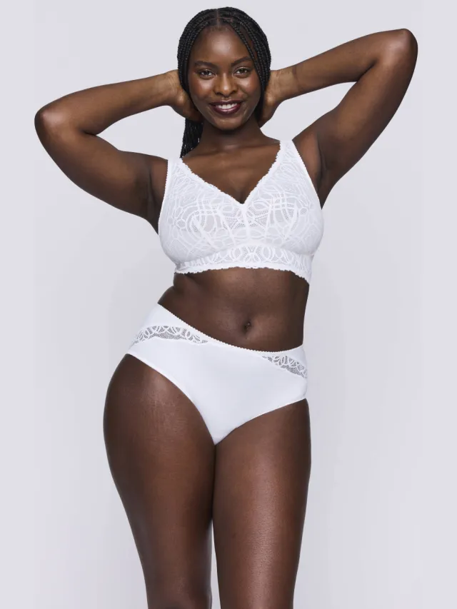 PrimaDonna Salerno bralette gebroken wit natuur