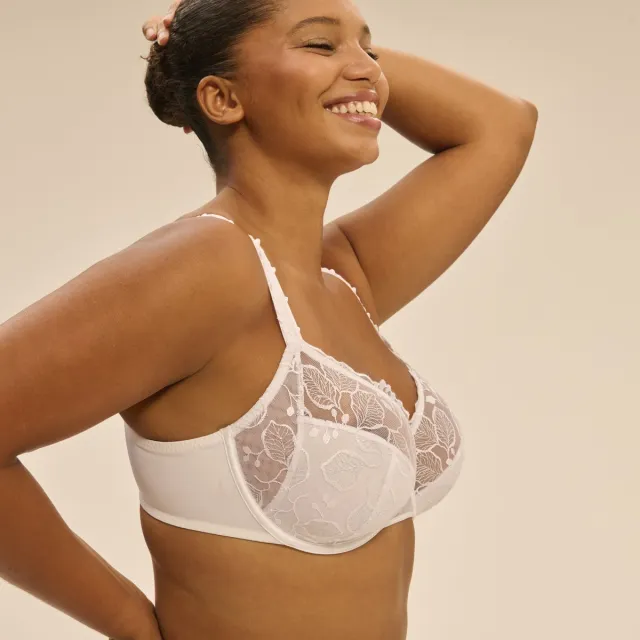Simone Pérèle Lumineuse – BH Beugel – 13L320 – Blanc Crystal - E75/90 Wit