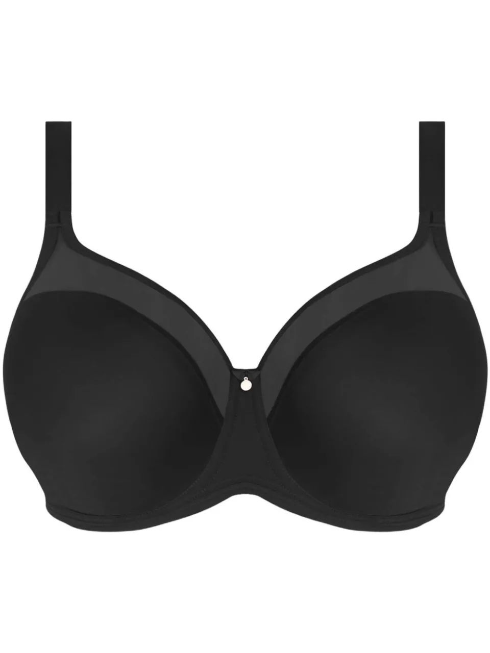 Elomi Smooth niet-voorgevormde beugelbh zwart, foto 2
