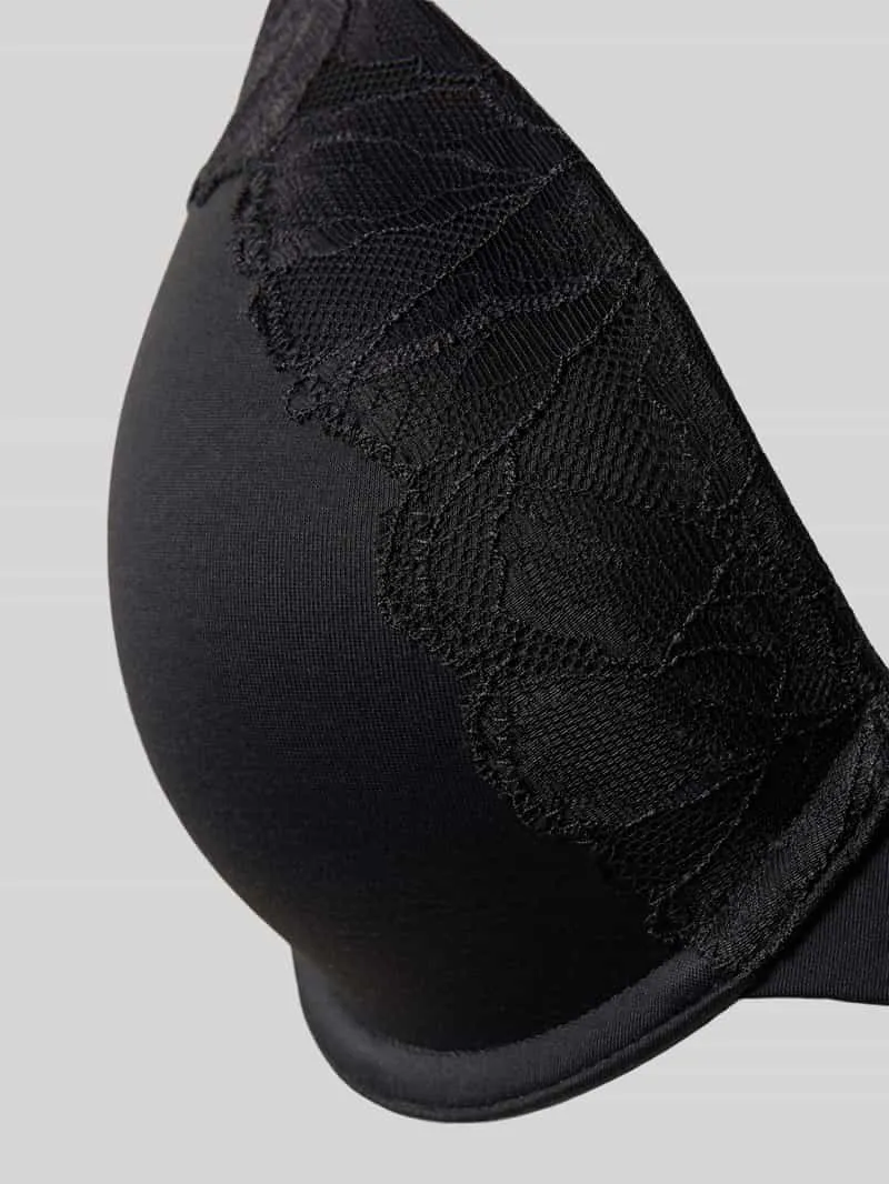 Calvin Klein Regular fit beha met kant, model 'Cove' zwart, foto 3